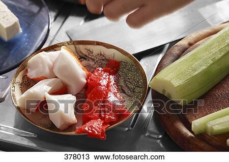 Close-up of sushi ingredients View Large Photo Image Stock Image - Close-up of sushi ingredients. Fotosearch