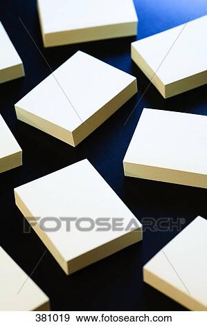 Adhesive notepads on a desk View Large Photo Image Stock Photo - Adhesive notepads on a desk. Fotosearch