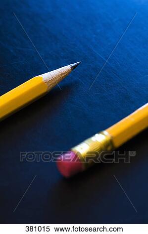 Two pencils on a desk View Large Photo Image Stock Photography - Two pencils on a desk. Fotosearch