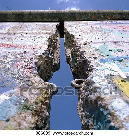 Gap in the Berlin Wall, Germany View Large Photo Image Stock Photo - Gap in the Berlin Wall, Germany. Fotosearch