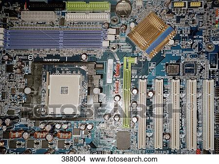 Computer circuit board View Large Photo Image Picture - Computer circuit board. Fotosearch