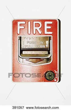Stock Photo - Fire alarm. Fotosearch