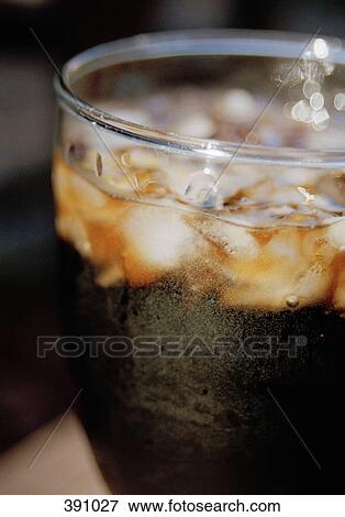 Glass of cola View Large Photo Image Stock Photo - Glass of cola. Fotosearch