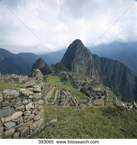 Incan ruins at Machu Picchu, Andes Mountains, Peru View Large Photo Image Stock Photography - Incan ruins at Machu Picchu, Andes Mountains, Peru. Fotosearch