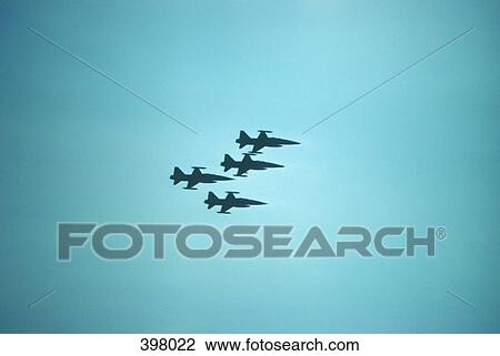 Four military planes in flight View Large Photo Image Stock Image - Four military planes in flight. Fotosearch