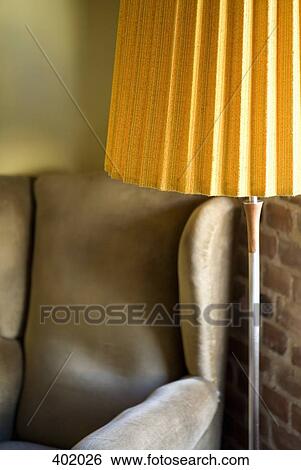 A lamp and armchair View Large Photo Image Stock Photograph - A lamp and armchair. Fotosearch