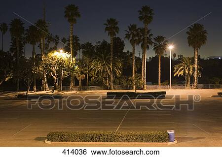 Car park at night View Large Photo Image Stock Photograph - Car park at night. Fotosearch