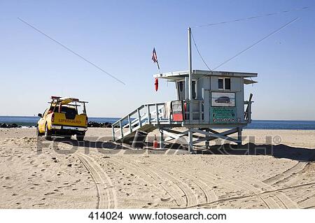 Lifeguard cabin of the beach View Large Photo Image Picture - Lifeguard cabin of the beach. Fotosearch