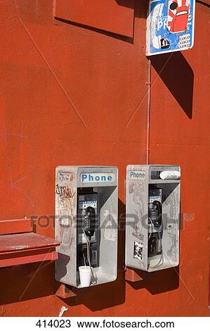 Two telephone boxes View Large Photo Image Stock Image - Two telephone boxes. Fotosearch