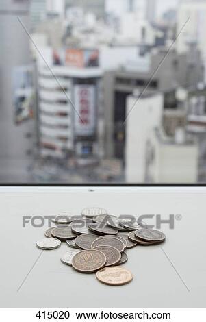 Coins on a window sill View Large Photo Image Stock Image - Coins on a window sill. Fotosearch