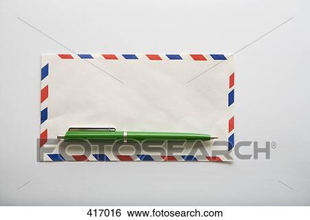 Stock Photograph - Envelope and pen. Fotosearch