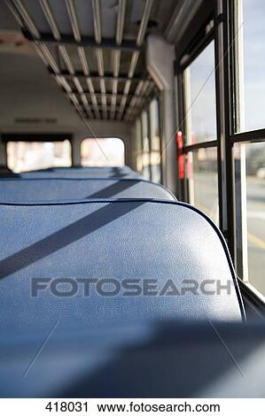 Blue bus seats View Large Photo Image Stock Image - Blue bus seats. Fotosearch