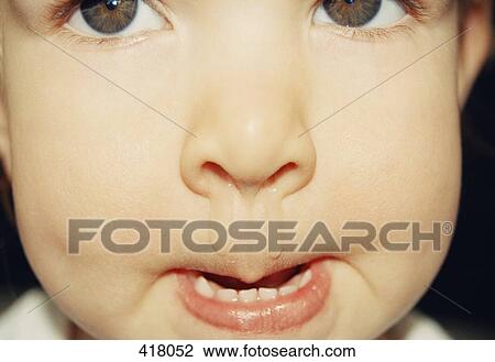 Child with a runny nose View Large Photo Image Stock Image - Child with a runny nose. Fotosearch