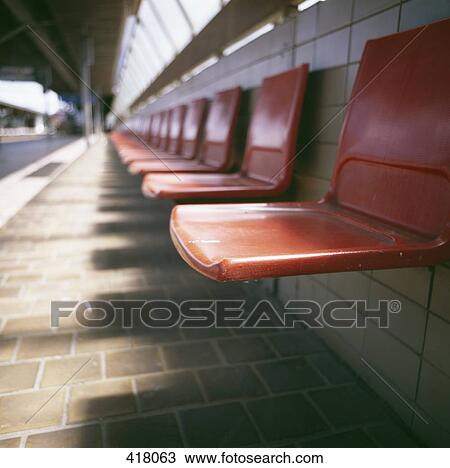 Seats in a row View Large Photo Image Stock Image - Seats in a row. Fotosearch