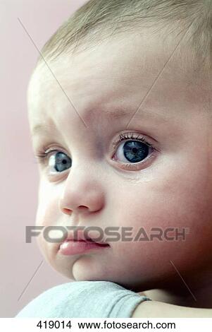 Picture - Portrait of a baby. Fotosearch