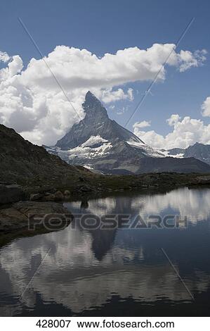 Stock Photo - The Matterhorn, Zermatt, Swiss Alps. Fotosearch