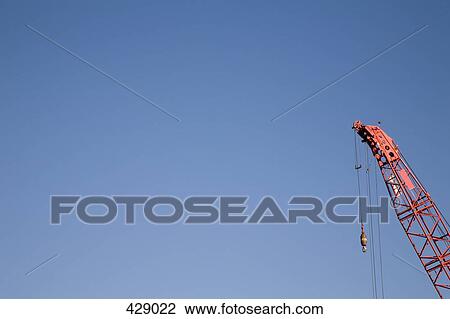 Stock Image - High section of a crane. Fotosearch