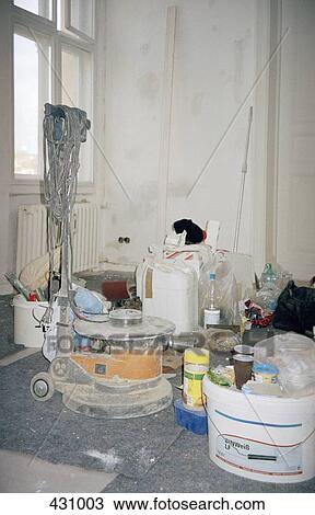 Stock Image - Home decorating equipment. Fotosearch