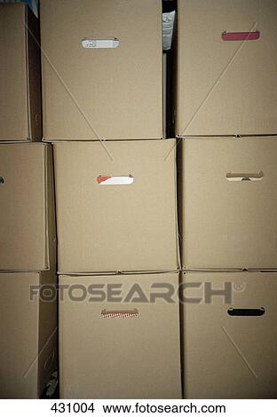 Stacked Cardboard Boxes View Large Photo Image Picture - Stacked Cardboard Boxes. Fotosearch