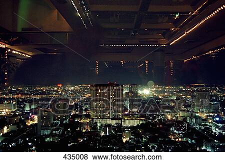 City skyline at night, Bangkok, Thailand View Large Photo Image Stock Photo - City skyline at night, Bangkok, Thailand. Fotosearch