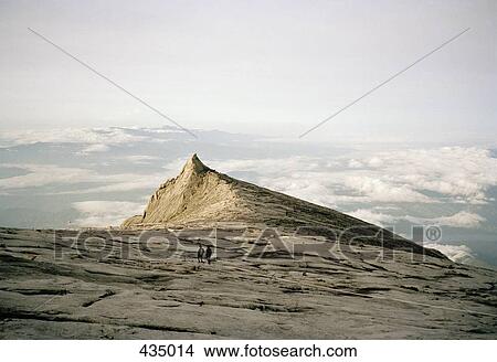 Picture - View of Mount Kinabalu, Sabah, Borneo. Fotosearch