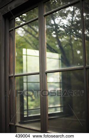 Reflection in a window View Large Photo Image Picture - Reflection in a window. Fotosearch