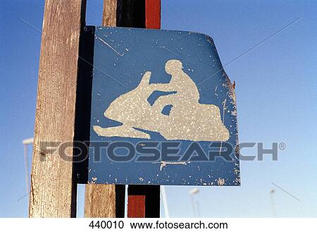 Jet ski sign View Large Photo Image Stock Image - Jet ski sign. Fotosearch