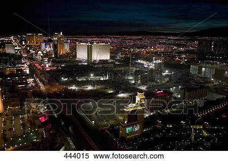 Cityscape at night, Las Vegas, Nevada View Large Photo Image Stock Photography - Cityscape at night, Las Vegas, Nevada. Fotosearch