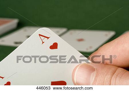 Stock Image - Playing cards. Fotosearch