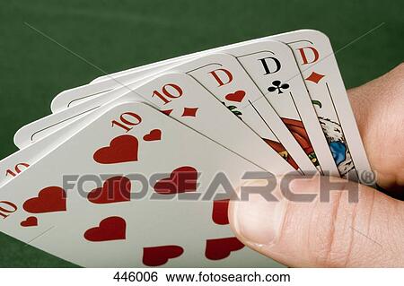 Playing cards View Large Photo Image Stock Photograph - Playing cards. Fotosearch