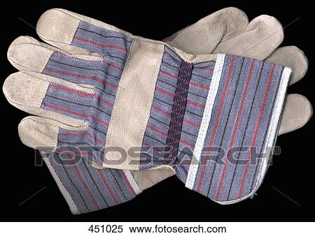 Pair of work gloves View Large Photo Image Stock Photography - Pair of work gloves. Fotosearch