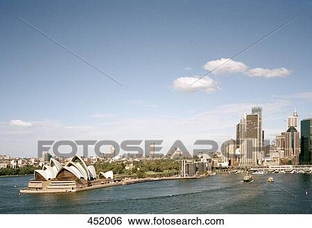 View of Sydney skyline and Opera House View Large Photo Image Stock Photograph - View of Sydney skyline and Opera House. Fotosearch