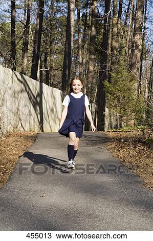 A school girl View Large Photo Image Stock Image - A school girl. Fotosearch
