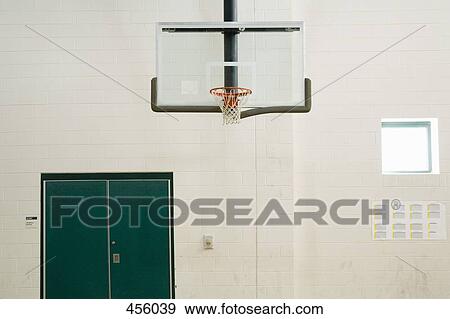 A basketball hoop View Large Photo Image Stock Photo - A basketball hoop. Fotosearch