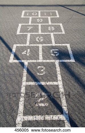 Stock Photography - Hop scotch grid. Fotosearch