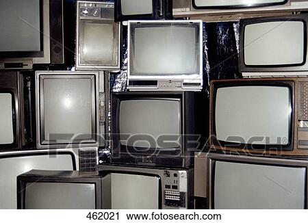 A collection of television sets View Large Photo Image Stock Image - A collection of television sets. Fotosearch