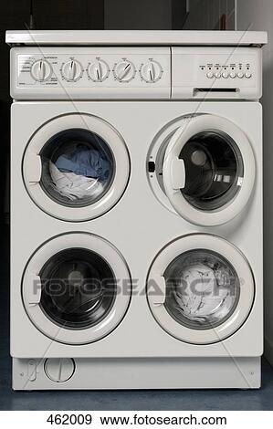 A washing machine with four drums View Large Photo Image Stock Photo - A washing machine with four drums. Fotosearch