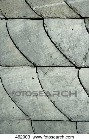 Stock Image - Slate roof tiles. Fotosearch