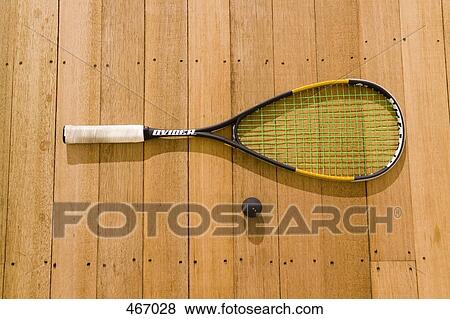 A squash racquet and ball View Large Photo Image Stock Photo - A squash racquet and ball. Fotosearch