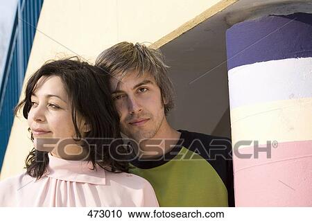 Portrait of a couple View Large Photo Image Stock Image - Portrait of a couple. Fotosearch