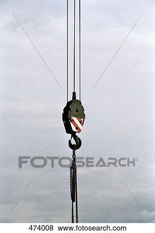 Crane hook View Large Photo Image Stock Photo - Crane hook. Fotosearch