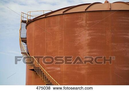 A large storage tank View Large Photo Image Stock Photo - A large storage tank. Fotosearch