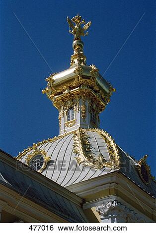 Detail of the Peterhof Petrodvorest Palace, St. Petersburg, Russia View Large Photo Image Stock Photograph - Detail of the Peterhof Petrodvorest Palace, St. Petersburg, Russia. Fotosearch