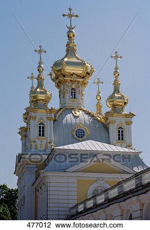 Peterhof Petrodvorest Palace, St. Petersburg, Russia View Large Photo Image Stock Image - Peterhof Petrodvorest Palace, St. Petersburg, Russia. Fotosearch