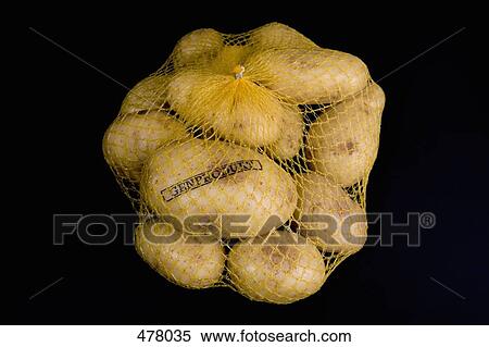 A sack of potatoes stamped 'Genetic Product' View Large Photo Image Stock Photography - A sack of potatoes stamped 'Genetic Product'. Fotosearch