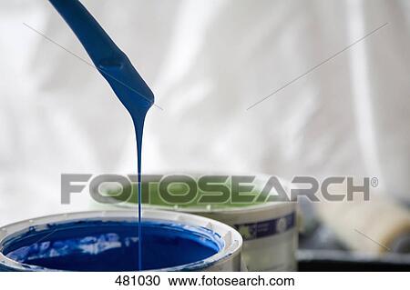 Paint dripping from a paintbrush View Large Photo Image Stock Image - Paint dripping from a paintbrush. Fotosearch