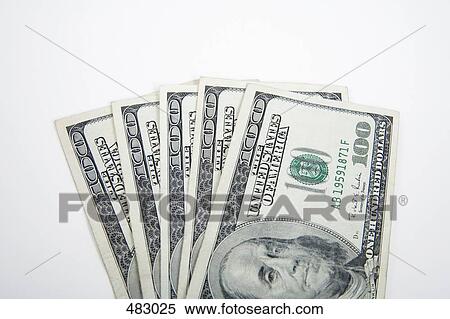 A fan of hundred dollar bills View Large Photo Image Stock Photography - A fan of hundred dollar bills. Fotosearch