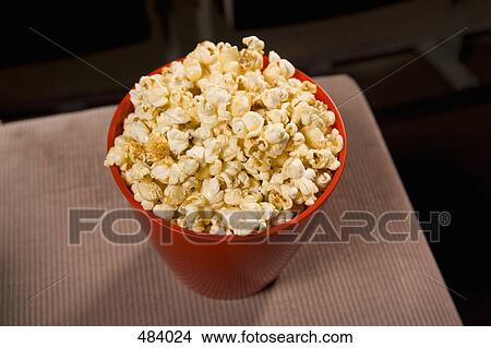A bowl of popcorn View Large Photo Image Picture - A bowl of popcorn. Fotosearch