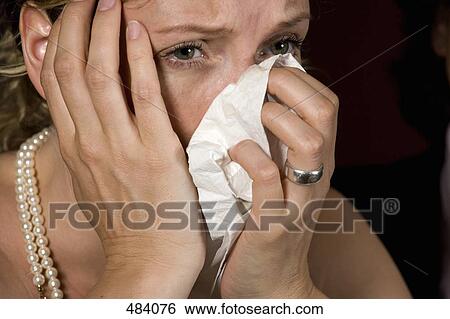 A woman crying View Large Photo Image Stock Photograph - A woman crying. Fotosearch