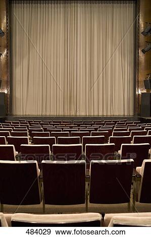 An empty art deco theatre View Large Photo Image Stock Photo - An empty art deco theatre. Fotosearch